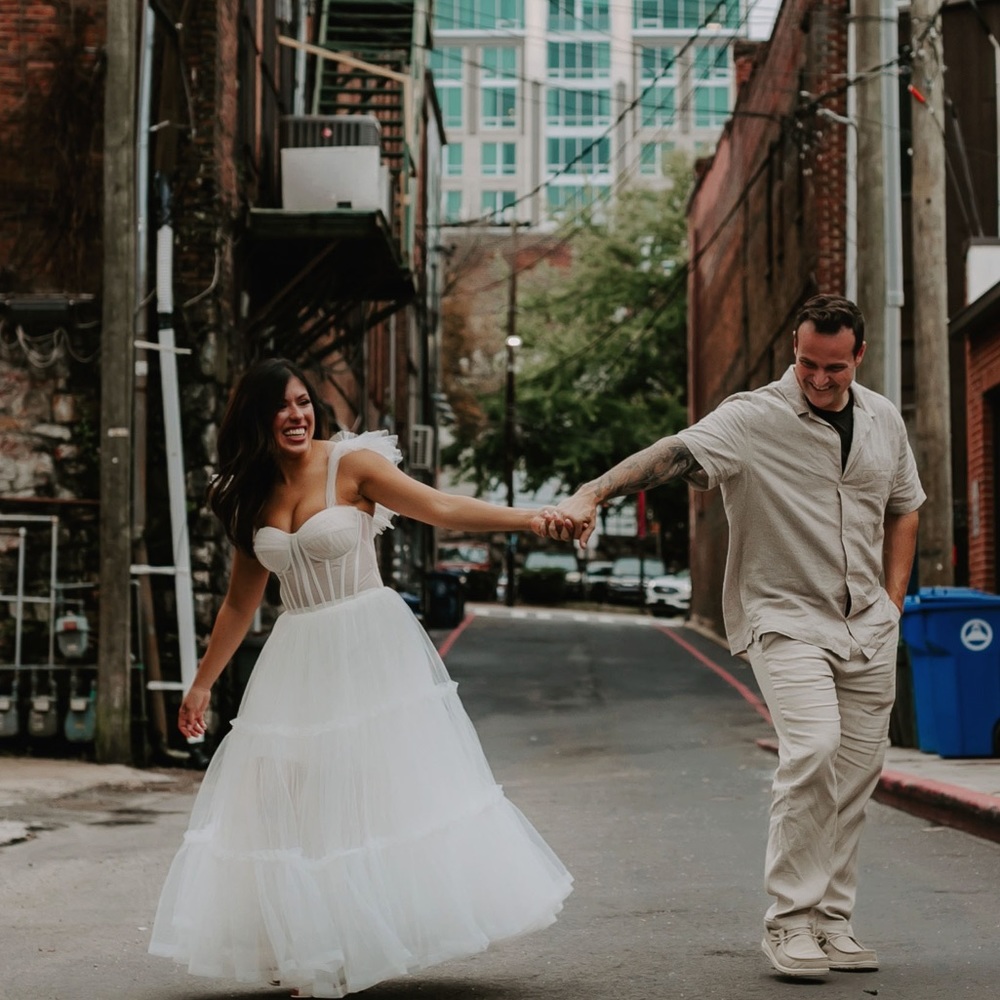 MillaNova tulle white dress